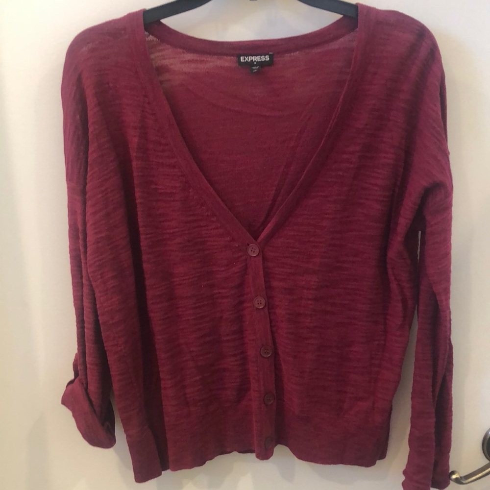 Express Lightweight Knit Cardigan